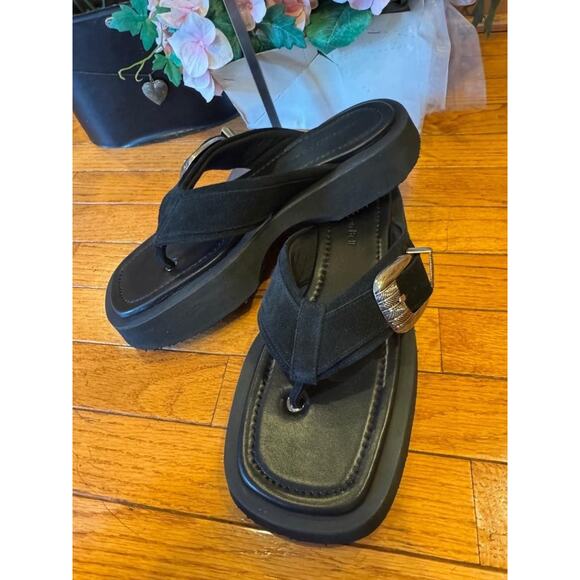 $495 NEW MENS ANDERSSON BELL Black Tylus Sandal 42/us 9 (SAN100